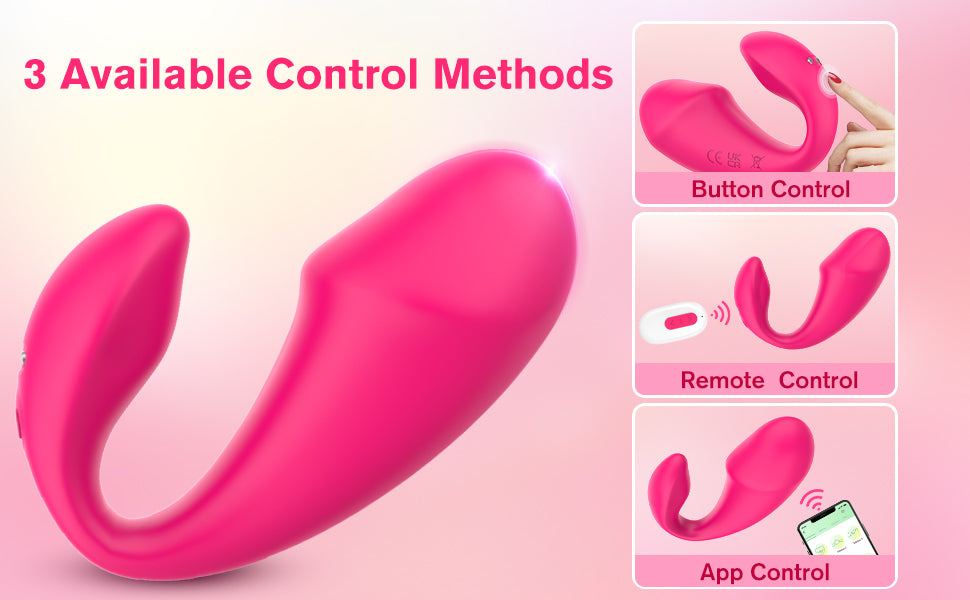 Mobile APP remote control couple interactive sex massager vibrator