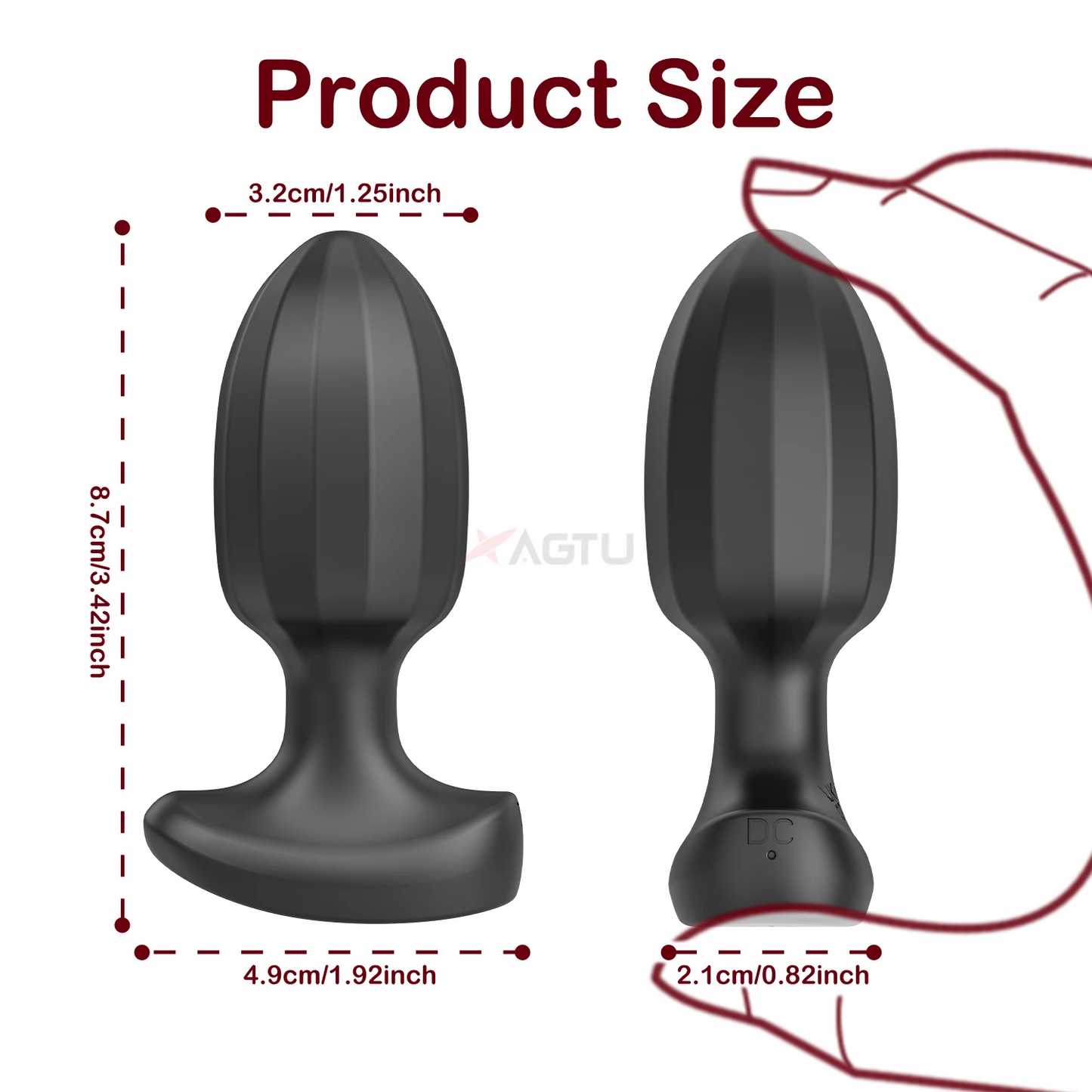 APP Control Anal Plug Sex Toys Vibrator Vibrating Anal Toys Butt Plug Male Prostate Massager Adult Sex Toys for Women Men Gay -