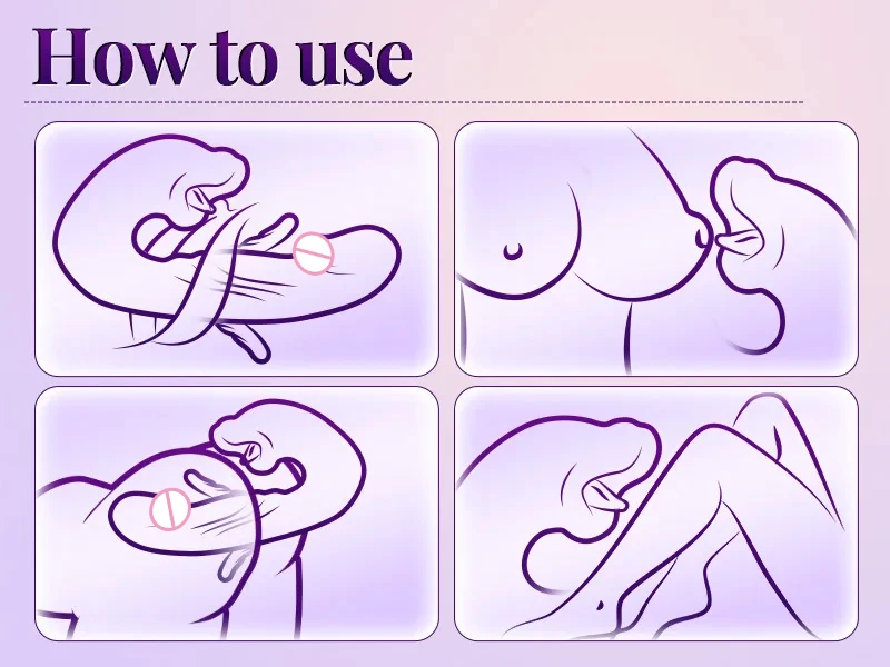 3 in 1 Tongue Licking Finger Flapping G Spot Dildo Vibrator Sex Toys for Women Clitoral Stimulation Massager Adults Masturbator