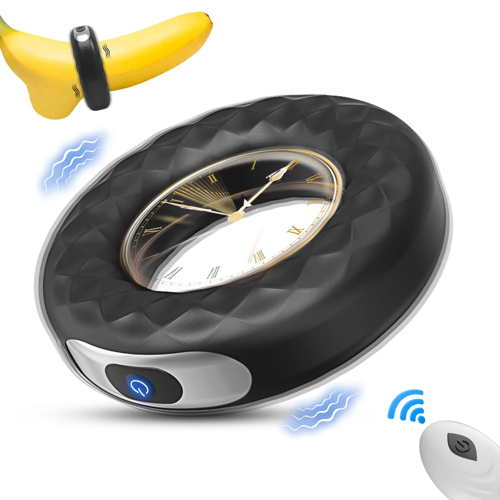 APP Bluetooth Vibrator for Men Cock Ring Penis Vibrating Penis Delay Trainer Cock Ring Glans Massager Male Sex Toys for Adult 18 - AliExpress 66