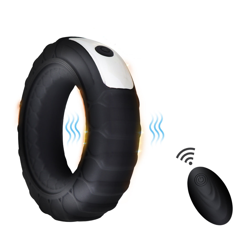 Penis trainer penis ring men delayed ejaculation sex toy USB rechargeable silicone vibrating penis ring adult sex toy for men