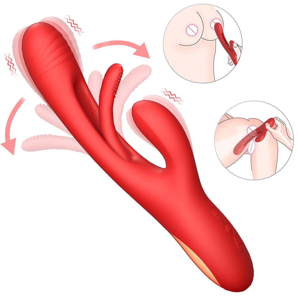 Rabbit Patting Vibrator for Women Clit Sucker Sucking Clitoris Stimulator Powerful G-Spot Sex Toy Female Masturbator Adult Goods