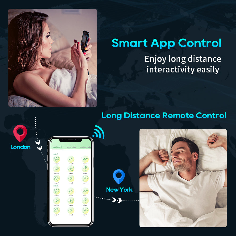 Bluetooth Penis Vibrator for Men Penis Delay Trainer