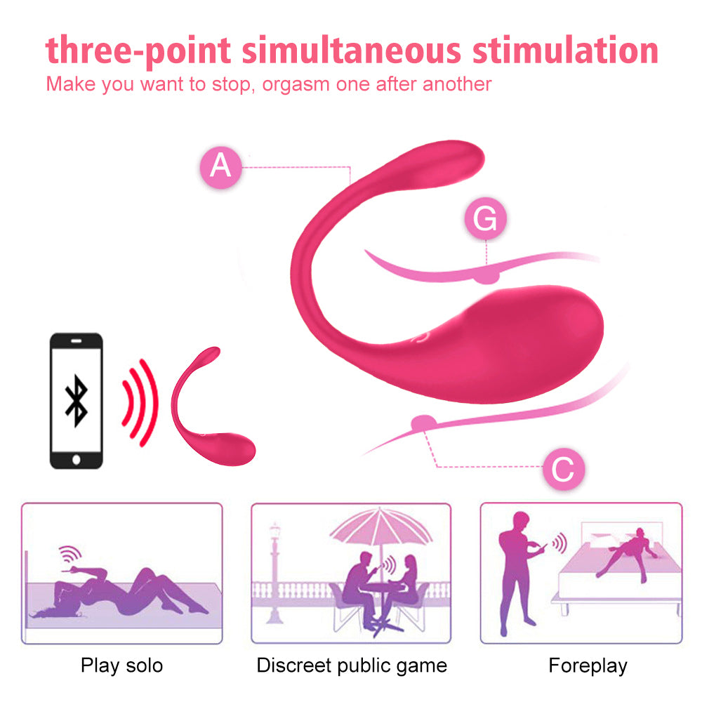 FOLOVE Wireless Bluetooth G Spot Vibrator for Women Dildo APP Remote Control Wear Vibrating Egg Clit Female Panties Sex Toys for Adults