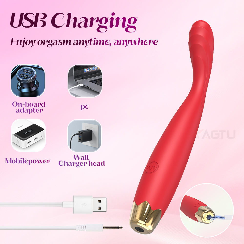Beginner G-Spot Vibrator for Women 8 Seconds to Orgasm Finger Nipple Clitoris Stimulator Dildo Vagina Massager Sex Toy for Adult