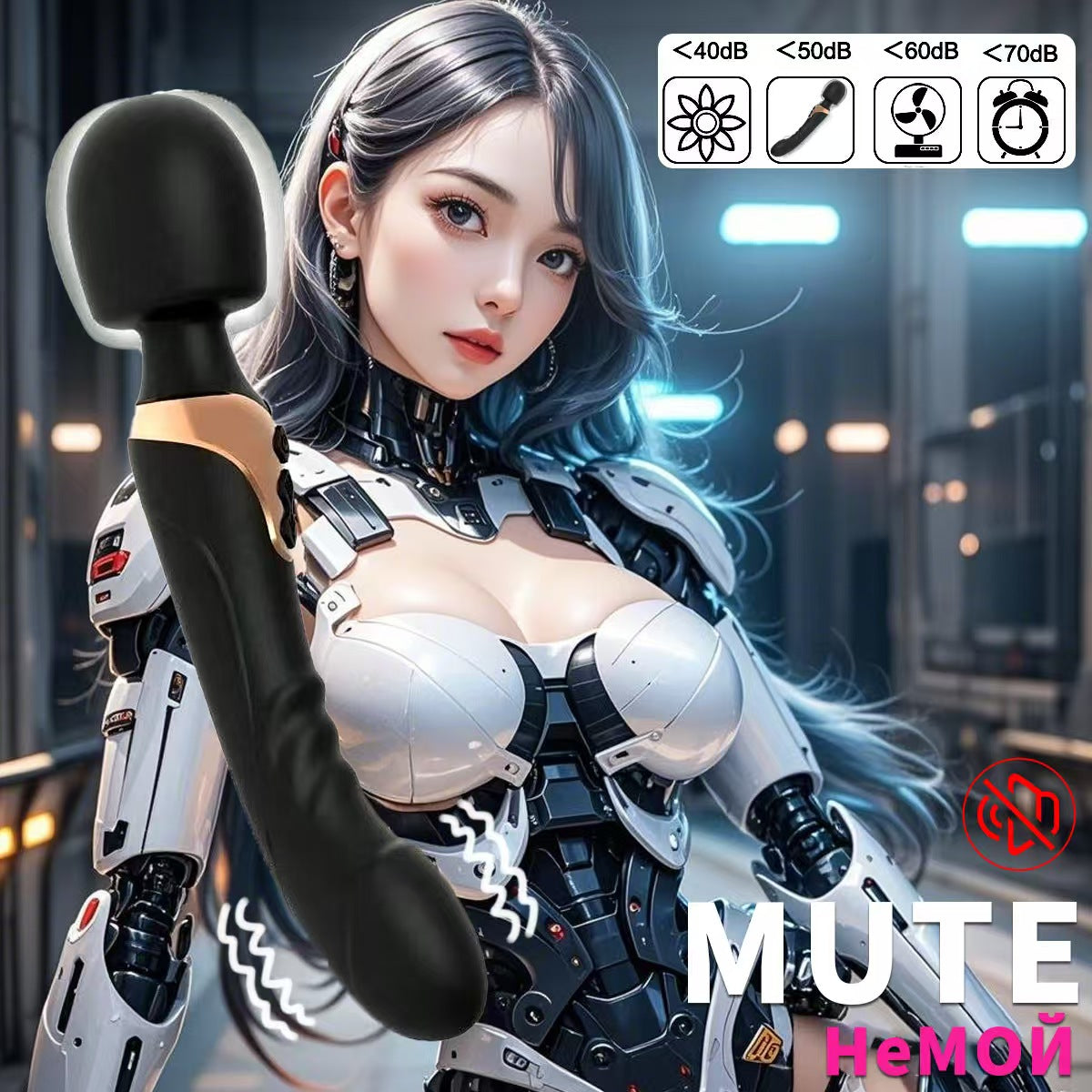 Dildos Vibrator Dual Motor Silicone Av Magic Wand G-spot Sex Toy Powerful Massager For Women Clitoris Stimulator For Adults 18+