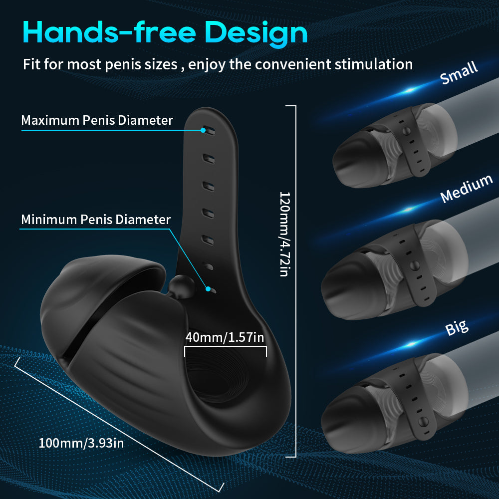 Bluetooth Penis Vibrator for Men Penis Delay Trainer