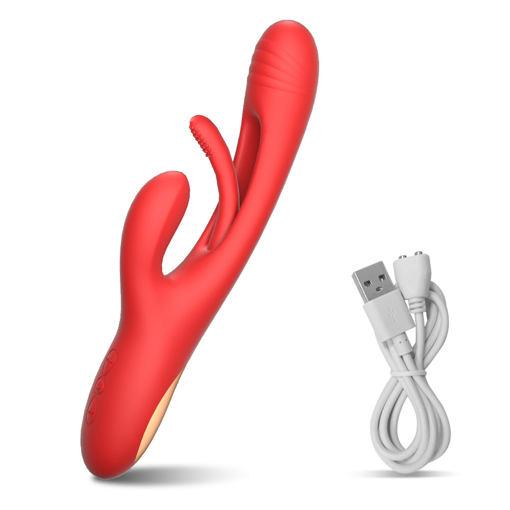 Rabbit Patting Vibrator for Women Clit Sucker Sucking Clitoris Stimulator Powerful G-Spot Sex Toy Female Masturbator Adult Goods