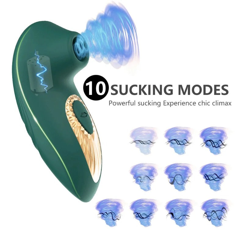 10 Mode Powerful Clit Sucker Vibrator for Women Sucking Clitoris Vacuum Stimulator Nipple Vibrating Female Sex Toy
