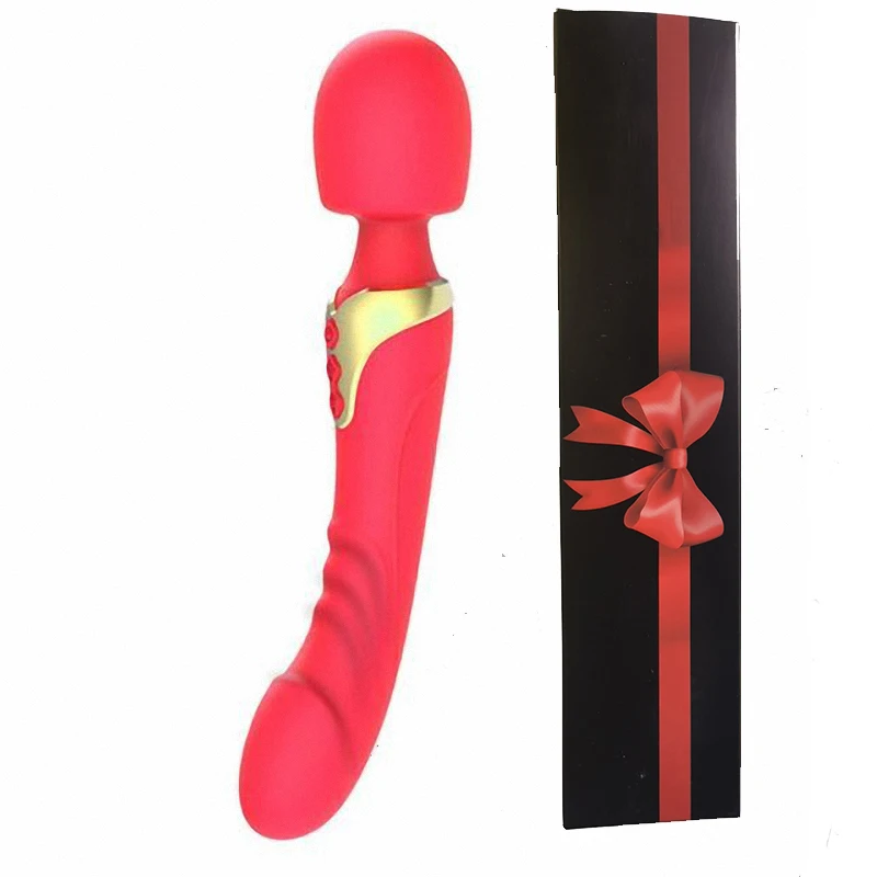 Double Head Powerful Clit Vibrators for Women 10 Modes Clitoris Stimulator G Spot Vagina Massager Adult Sex Toys for Woman