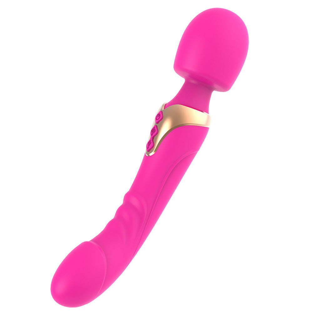 Dildos Vibrator Dual Motor Silicone Av Magic Wand G-spot Sex Toy Powerful Massager For Women Clitoris Stimulator For Adults 18+