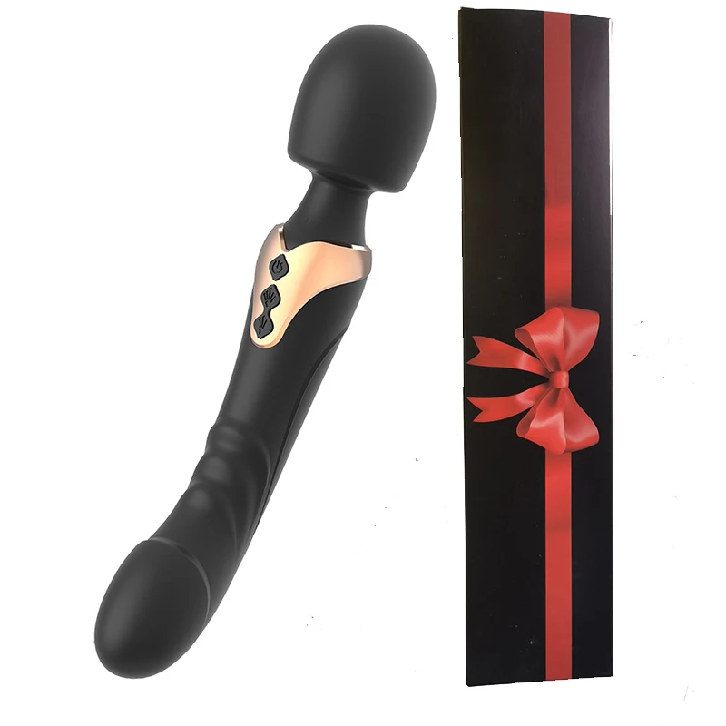 Double Head Powerful Clit Vibrators for Women 10 Modes Clitoris Stimulator G Spot Vagina Massager Adult Sex Toys for Woman
