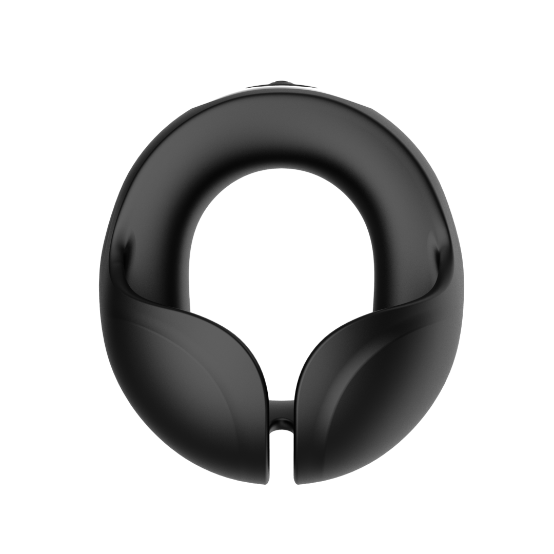 Men's Delay Ring with Dual Motors & 10 Vibration Frequencies - Powerful Ball Ring for Enhanced Performance