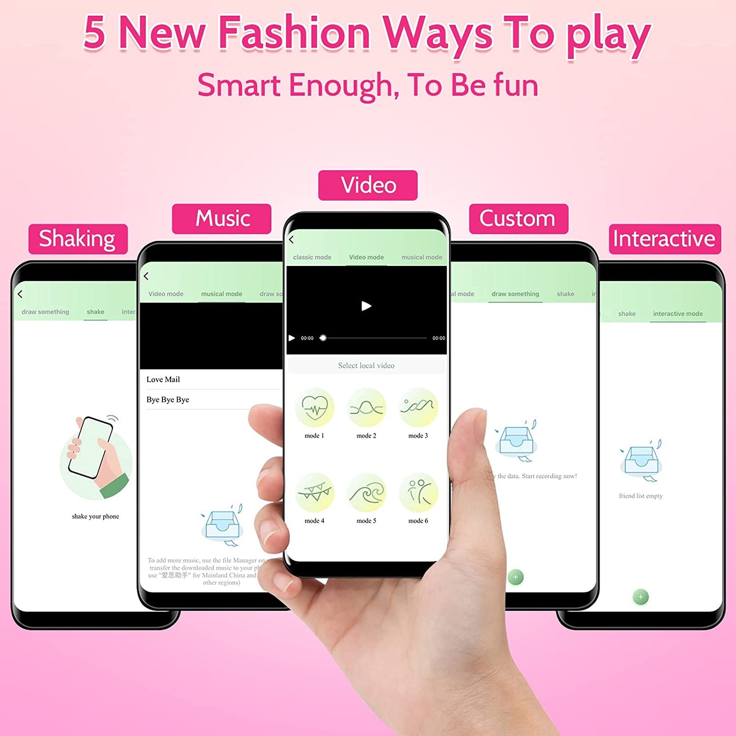 Mobile APP remote control couple interactive sex massager vibrator