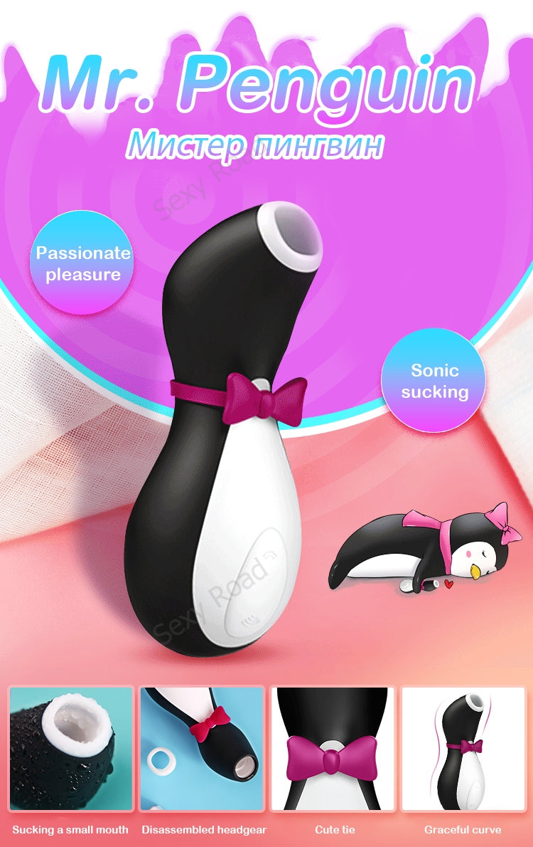 Satisfyer Pro Penguin suck Clit Stimulation G spot Silicone Vibration