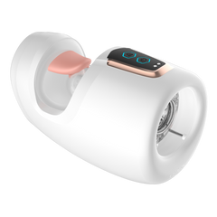 Licking & Thrusting Stroker Cup – Dual Motor Design, 10 Licking + 10 Thrusting Modes, 1200mAh Magnetic Rechargeable Male Cup