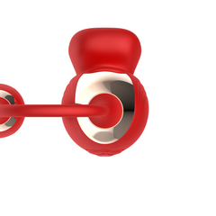 Rechargeable Telescopic Vibrating Massager Kedi | 10 Modes Dual-Action Silicone Pleasure Device