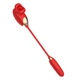 Rechargeable Telescopic Vibrating Massager Kedi | 10 Modes Dual-Action Silicone Pleasure Device