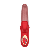 Haiwei” Dual-Action Silicone Massager | 10 Tongue Swing & 10 Vibration Modes | 3 Motors | Type-C Charging | IPX5 Waterproof