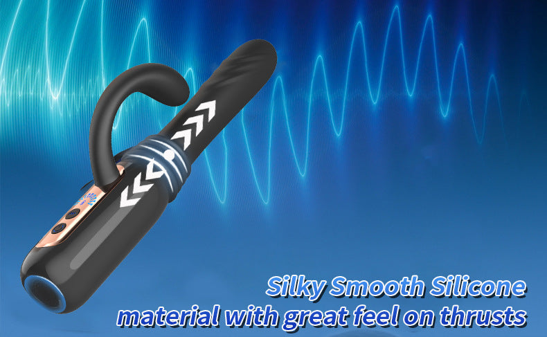 Strong Shock Female Simulation Dildo Multifunctional Telescopic Gun Machine Massager Adult Supplies Sex Appliances