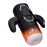 KKCAT Deluxe Automatic Thrusting Masturbation Cup – Strong Suction, Heating, Vibrating & Moaning Male Stroker with Adjustable Tightness