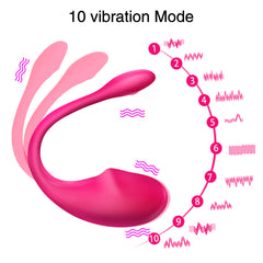 Mobile App Bluetooth Vibrator – Smart Remote Control Female Massager | Liquid Silicone, Waterproof, Global Interactive Toy
