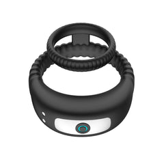 King Kong Ring Rechargeable Lock Sperm Ring Men'S Vibrating Elephant Ring Silicone Electric Remote Control Triple Beam Sperm Set Double Ring Fun