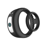 King Kong Ring Rechargeable Lock Sperm Ring Men'S Vibrating Elephant Ring Silicone Electric Remote Control Triple Beam Sperm Set Double Ring Fun