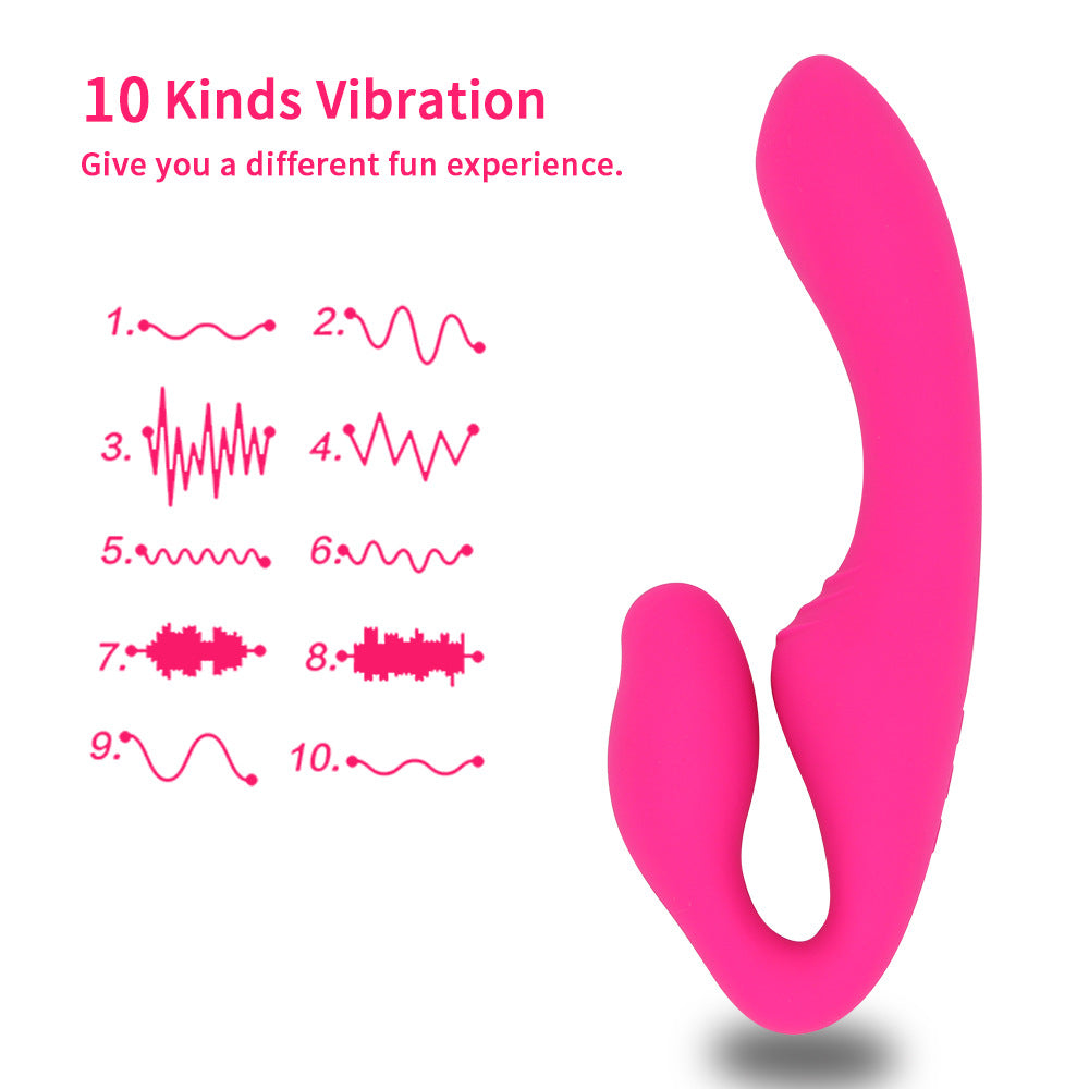 20M Remote Control Liquid Silicone Vibrator for Women – Dual Motor, 10 Modes, Fully Covered Waterproof Design