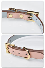 KKCAT Metal Bowknot Collar with Leash – PU Leather BDSM Choker for Adults