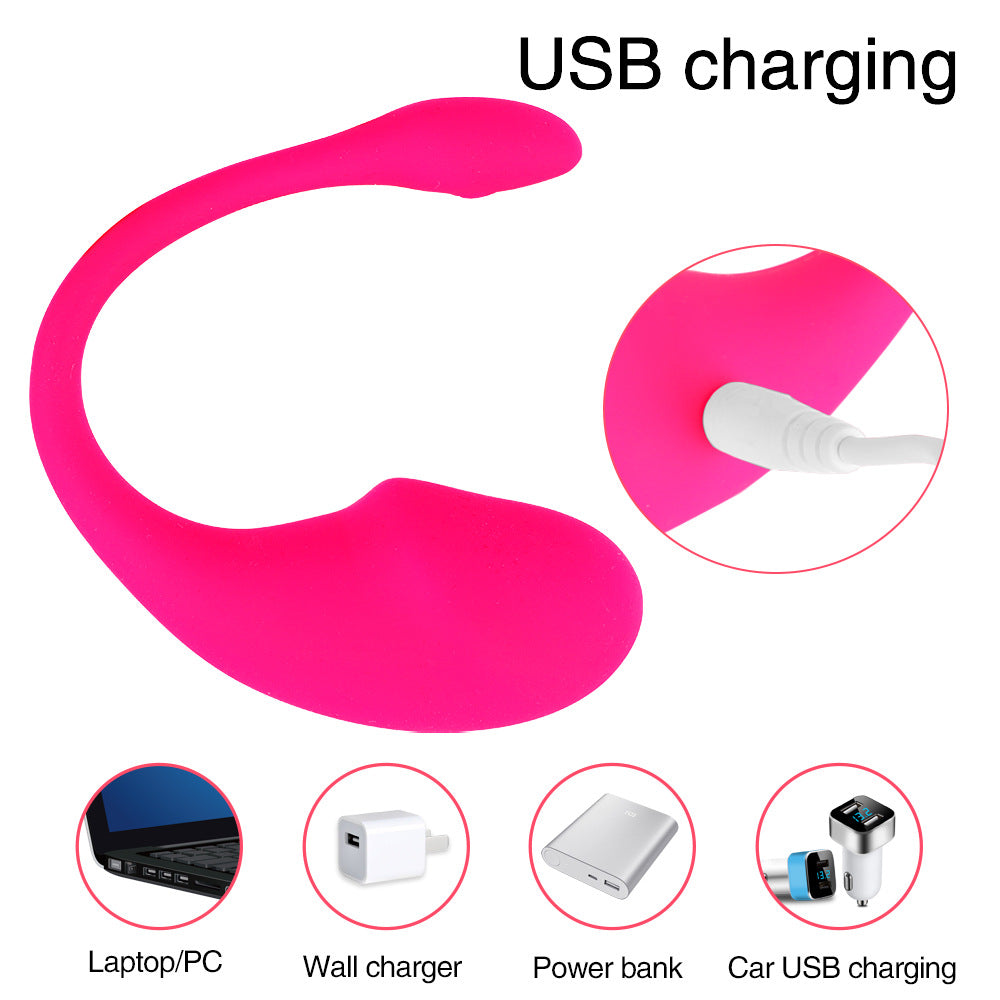 Mobile App Bluetooth Vibrator – Smart Remote Control Female Massager | Liquid Silicone, Waterproof, Global Interactive Toy