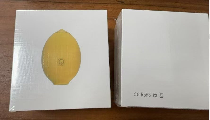 Lemon Clitoral & G-Spot Sucking Vibrator – 10 Modes, Medical-Grade Silicone – Lemon Yellow