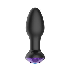 Diamond Twisting Vibration Remote Control Anal Plug Remote Control Anal Plug Vibrator Prostate Massager Swing Anal Plug Automatic