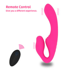 20M Remote Control Liquid Silicone Vibrator for Women – Dual Motor, 10 Modes, Fully Covered Waterproof Design