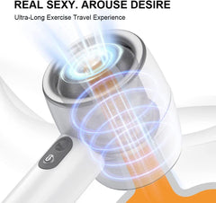 Intelligent Handheld Cup – 3-Speed Automatic Expansion Masturbation Cup with Magnetic USB Charging & Quiet Design