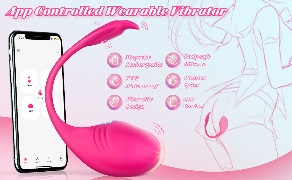 APP Mobile Bluetooth APP Vibrator