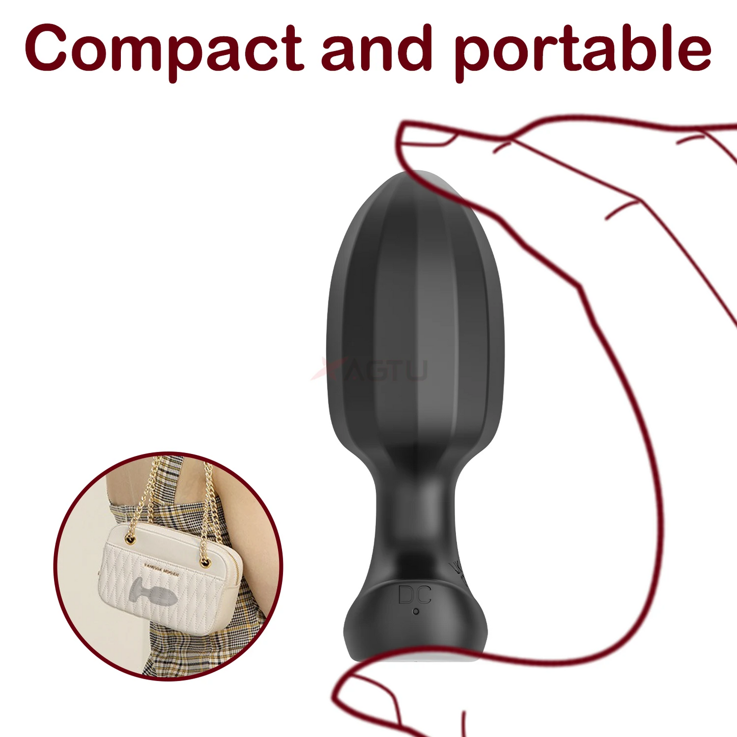 APP Control Anal Plug Sex Toys Vibrator Vibrating Anal Toys Butt Plug Male Prostate Massager Adult Sex Toys for Women Men Gay -
