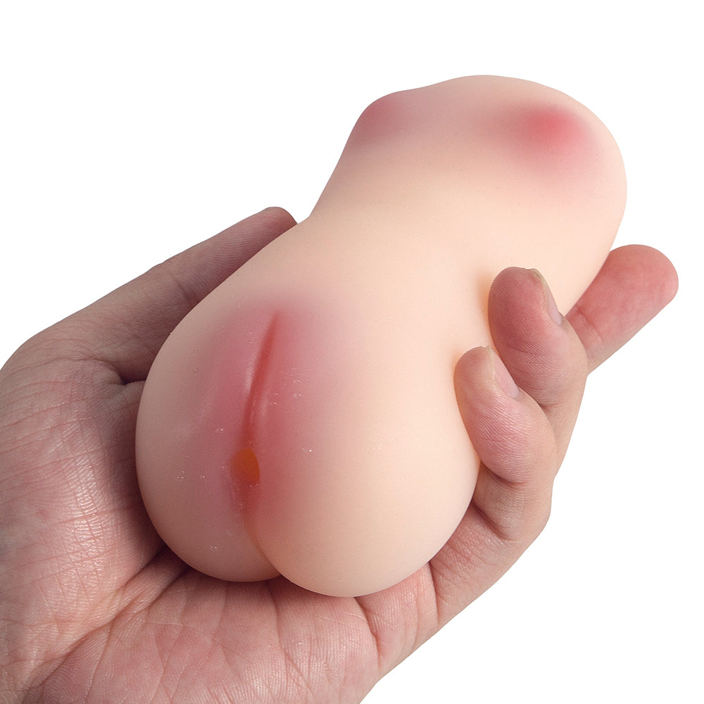 Mini Soft Male Masturbator Cup – Realistic TPE Pocket Pussy, Handheld Stroker
