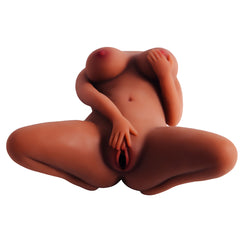 Soft Mini Male Masturbator Cup – Realistic TPE Pocket Pussy Stroker, 580g Lifelike Vaginal Sleeve