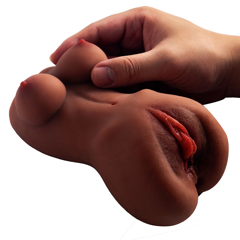 Soft Realistic Male Body Masturbator – 670g Lifelike TPE Pocket Pussy Stroker, Full Body Design for Intense Pleasure