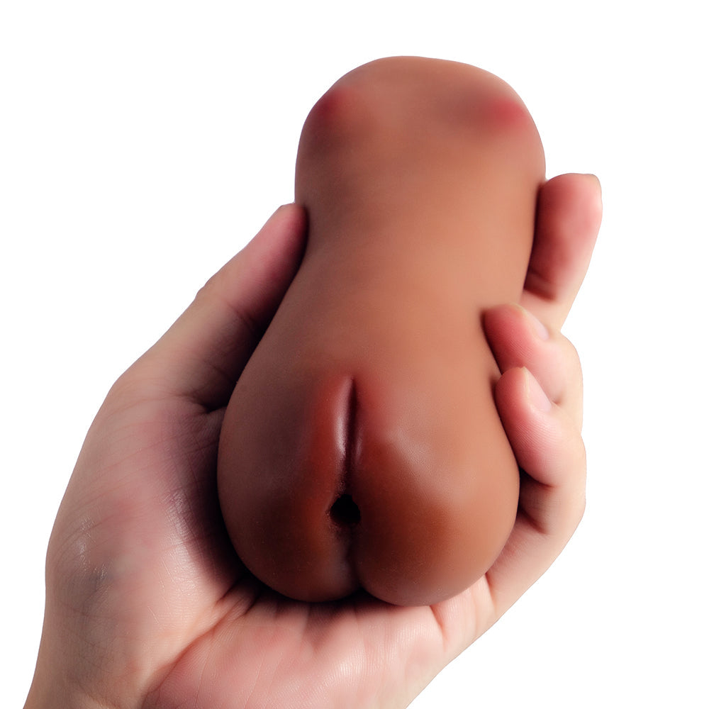Mini Soft Male Masturbator Cup – Realistic TPE Pocket Pussy, Handheld Stroker