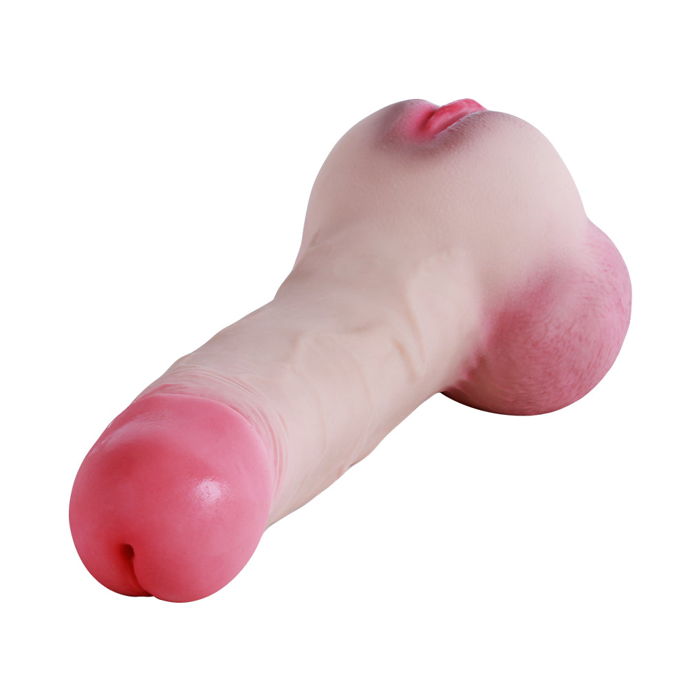 Soft Male Torso Masturbator – Realistic TPE Pocket Pussy & Anal Dual Channel Toy