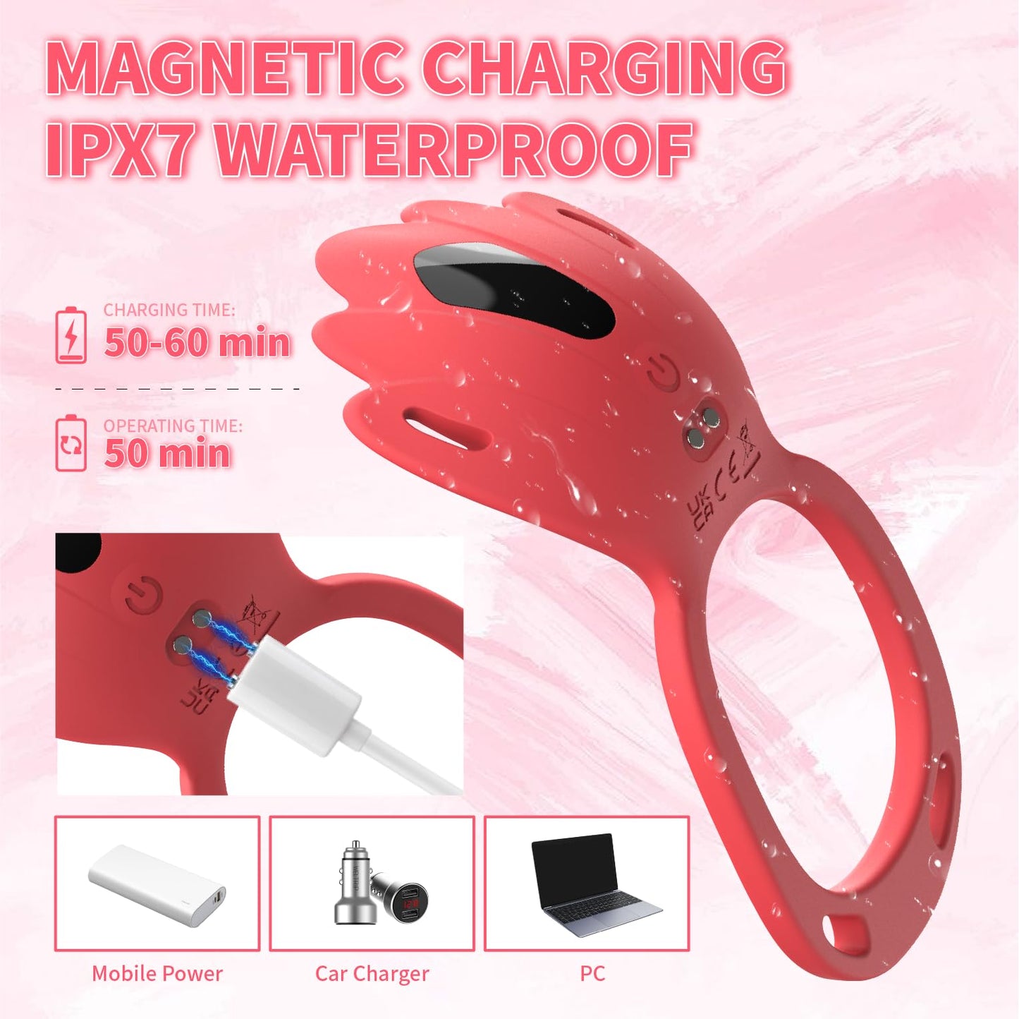 Adult Sex Toys Wearable Panty Vibrator,Female Sex Toy with 9 Vibration Modes,Vibrating Penis Ring Clitoral Stimulator,Couple Sex Toy with APP & Remote Control Vibrators for Women Men Sexual Pleasure