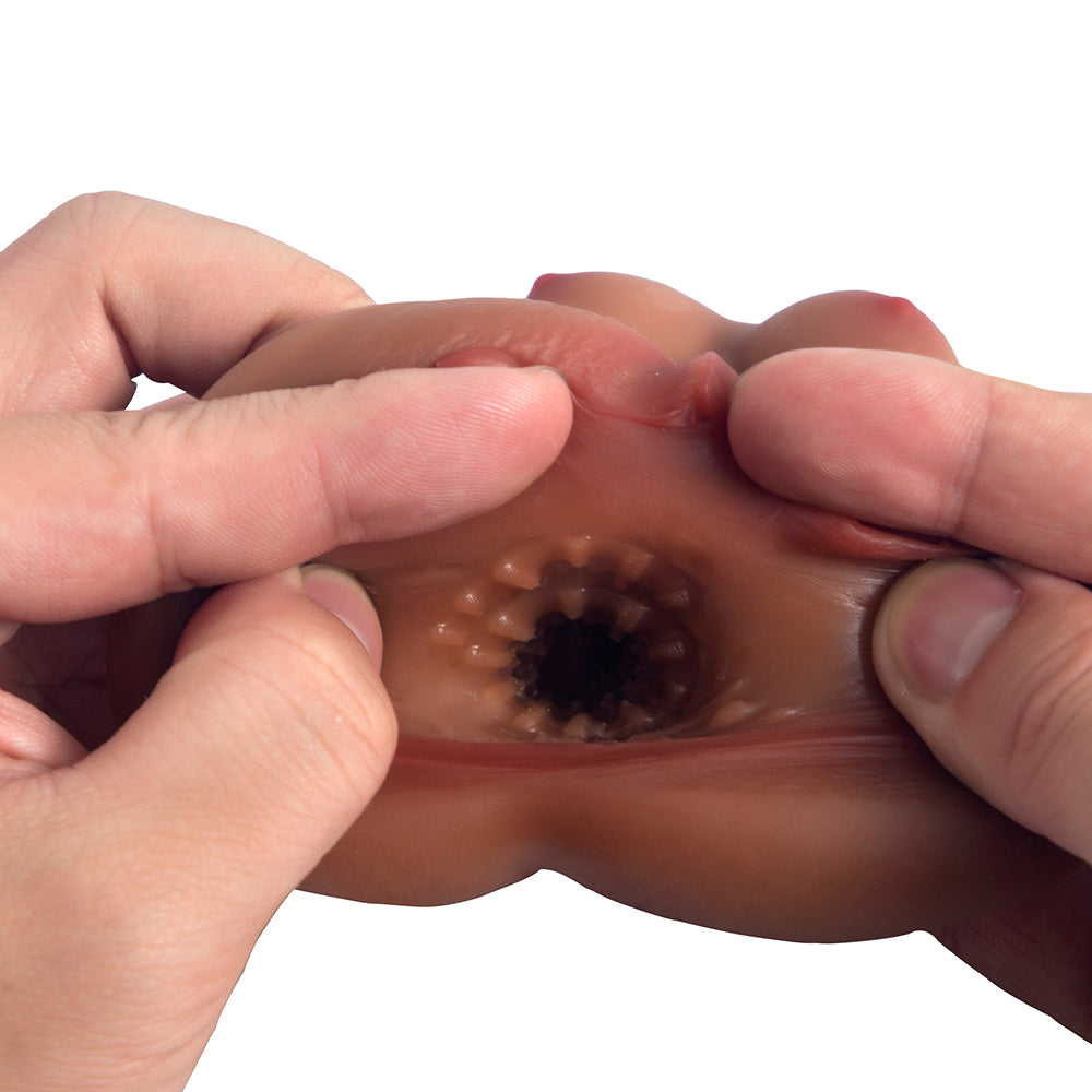 Soft Realistic Male Masturbator Cup – Pocket Pussy Stroker, 200g Lifelike TPE Vaginal Sleeve