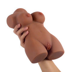 Soft Male Torso Masturbator – Realistic TPE Pocket Pussy & Anal Dual Channel Toy