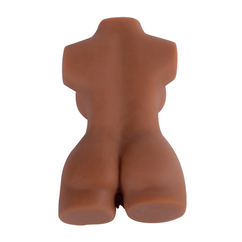 Soft Male Torso Masturbator – Realistic TPE Pocket Pussy & Anal Dual Channel Toy