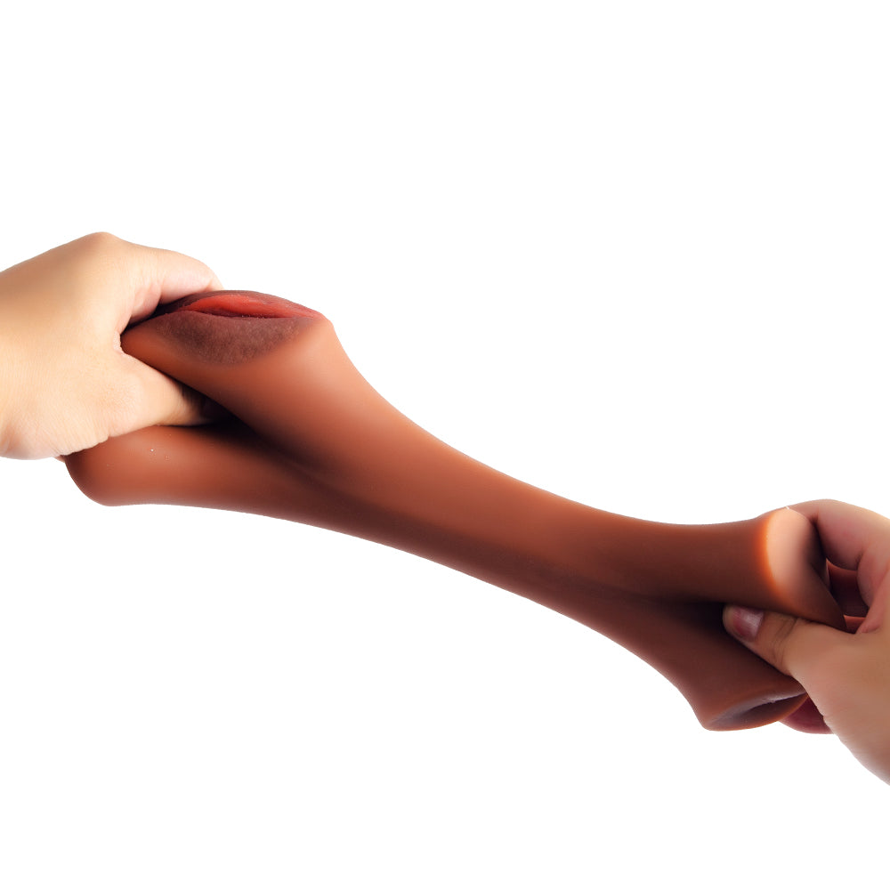 Soft Palm-Sized Male Masturbator Cup – Realistic TPE Pocket Pussy, Handheld Stroker