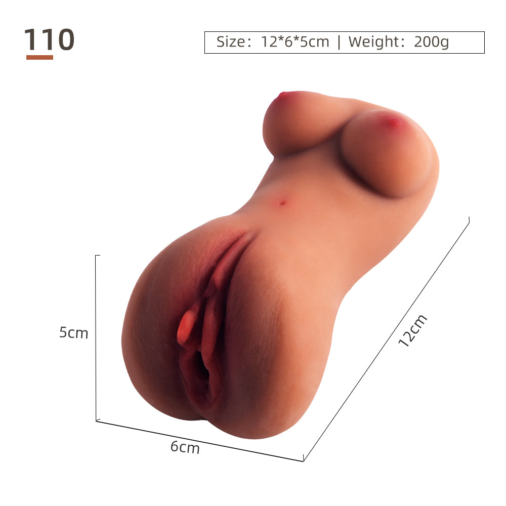 Soft Realistic Male Masturbator Cup – Pocket Pussy Stroker, 200g Lifelike TPE Vaginal Sleeve