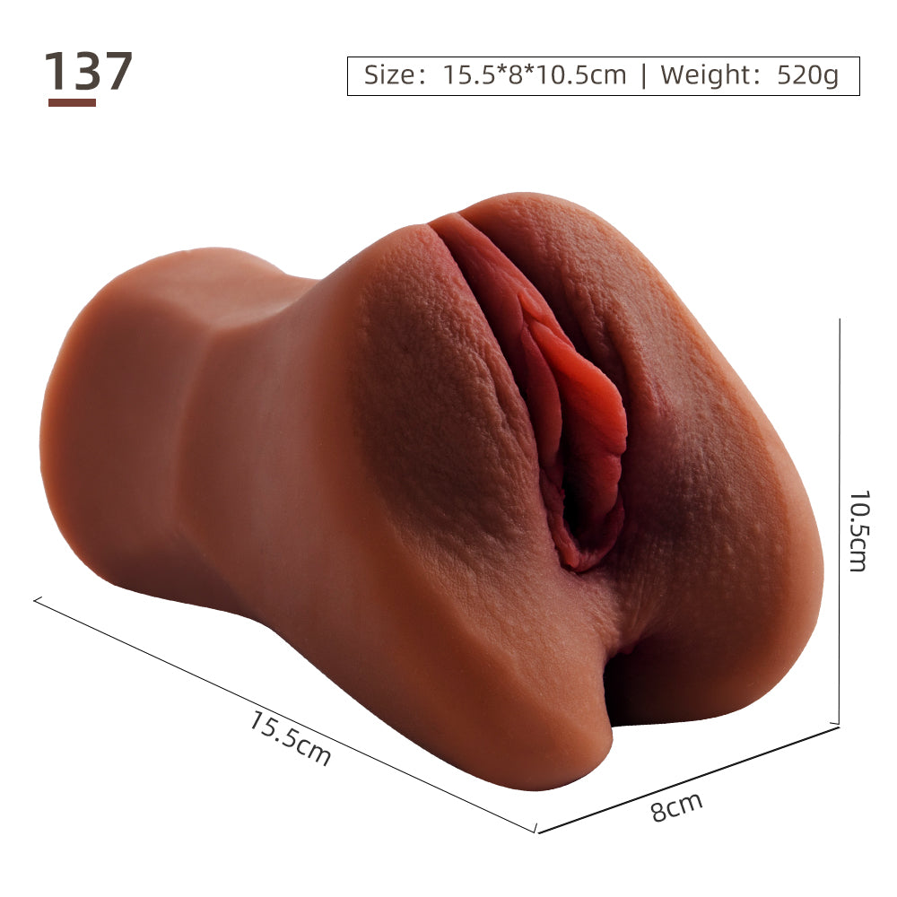 Soft Palm-Sized Male Masturbator Cup – Realistic TPE Pocket Pussy, Handheld Stroker