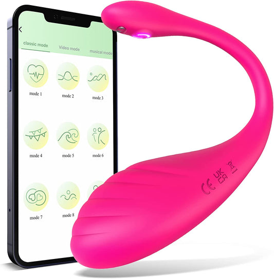 Mobile APP remote control couple interactive sex massager vibrator